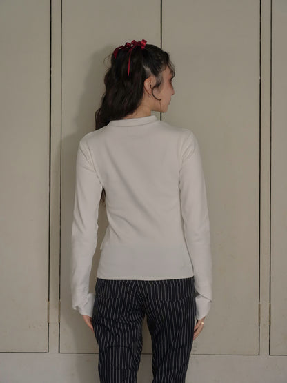 twist design long tee