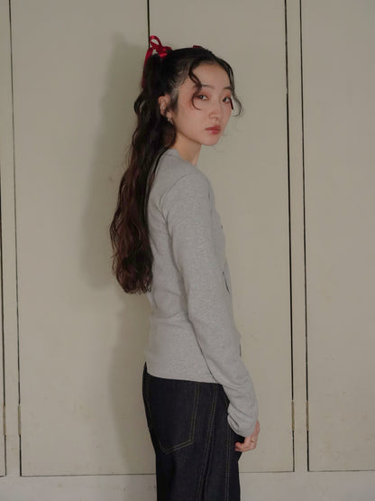 twist design long tee