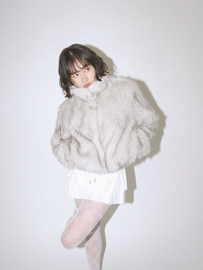 fur short coat