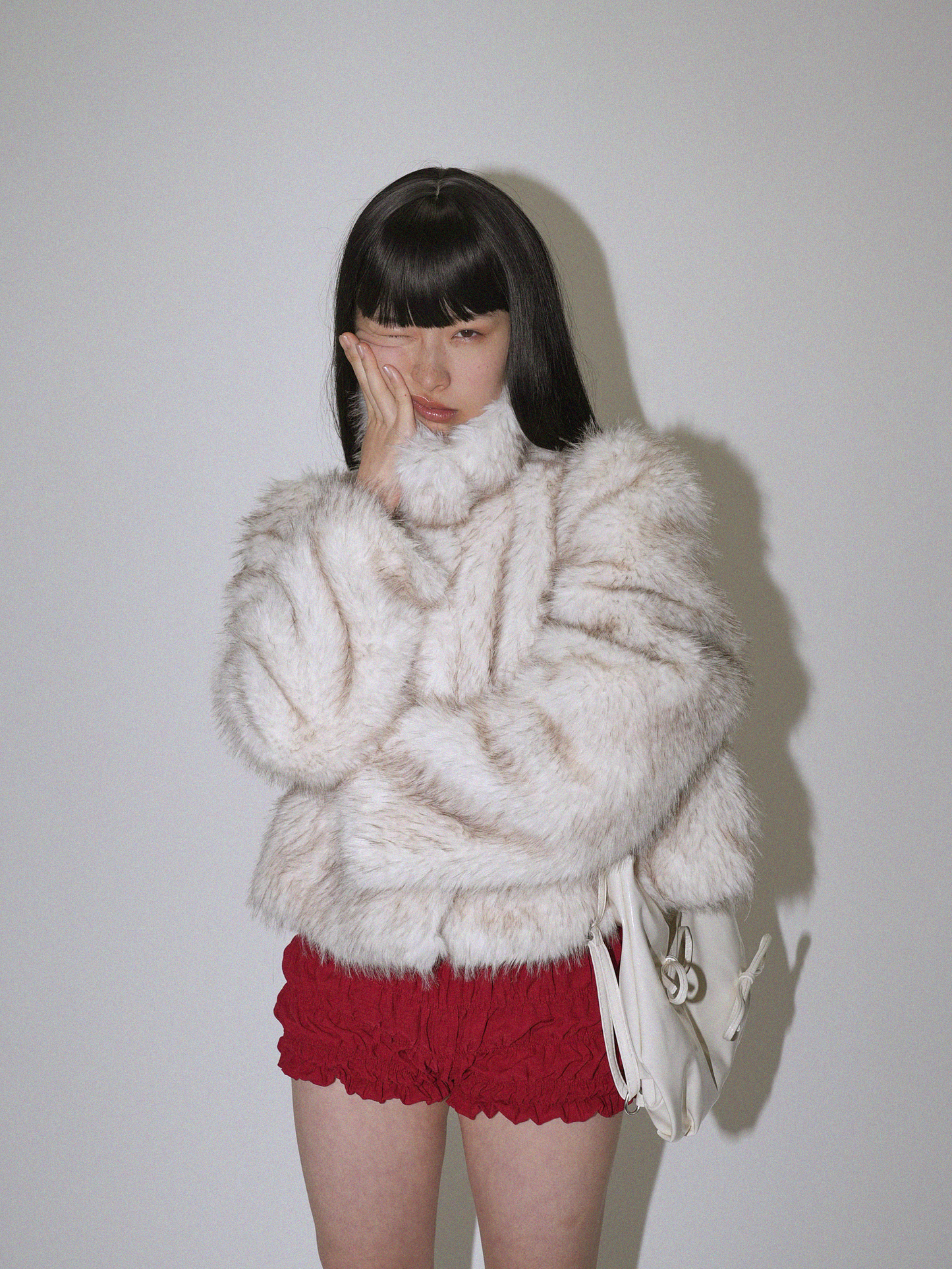 fur short coat