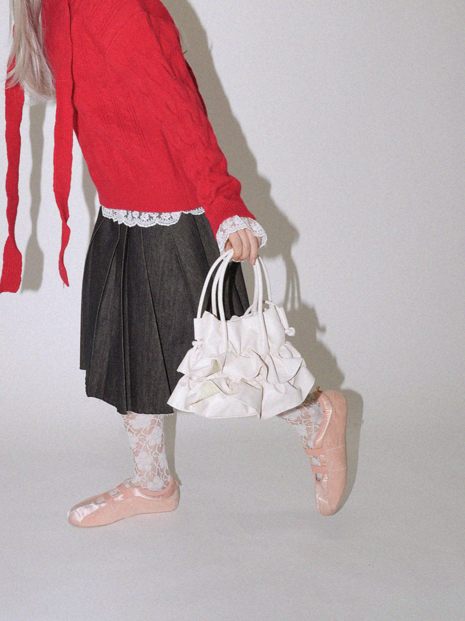 frill mini bag