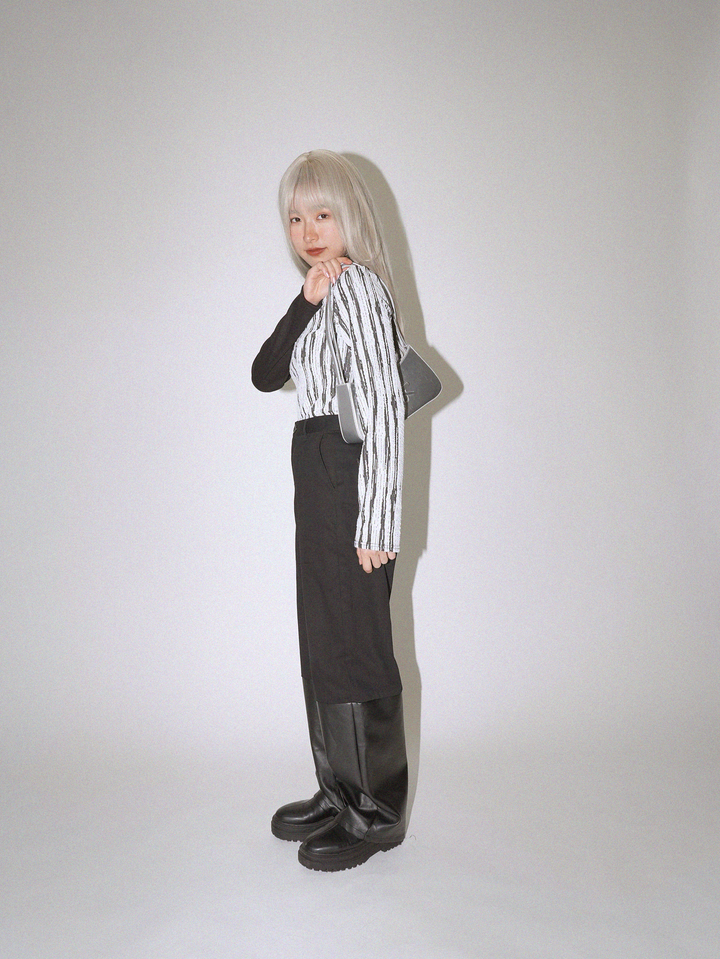 【9月10日発送予定】docking knit tops