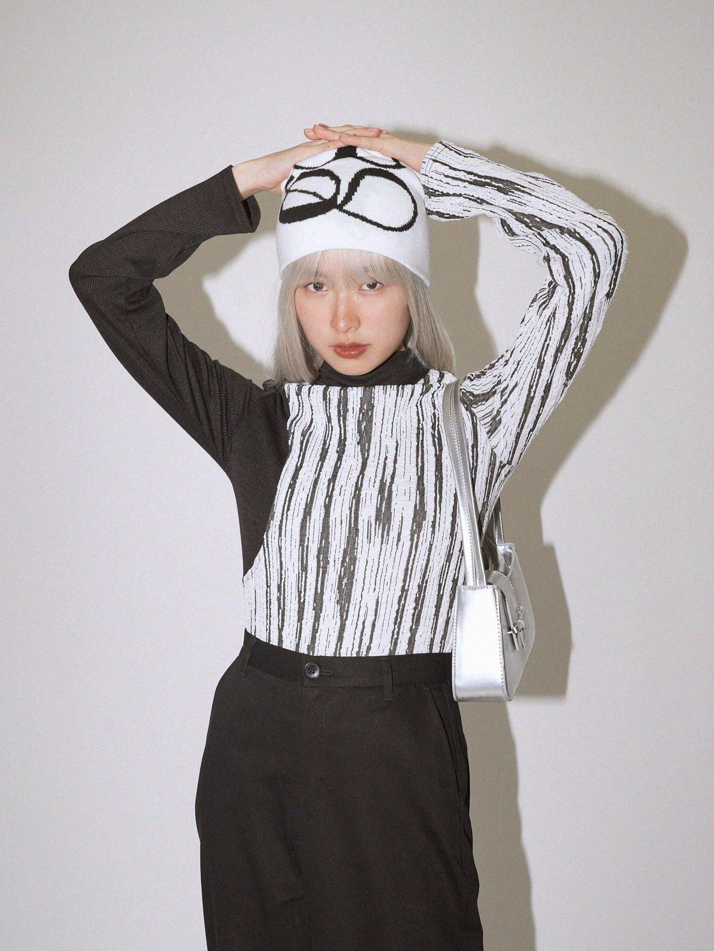 【 12月下旬発送予定 】docking knit tops