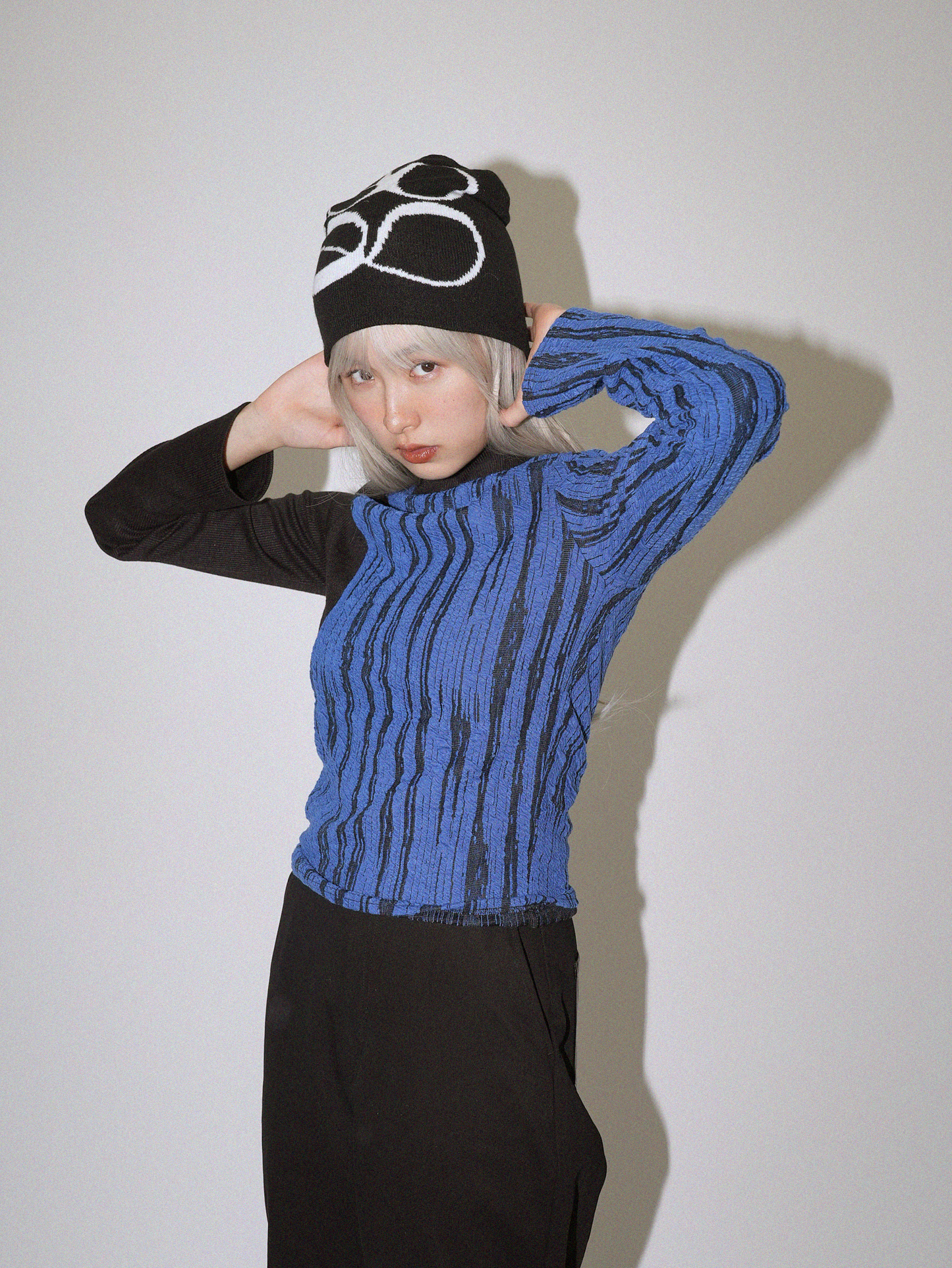 【 12月下旬発送予定 】docking knit tops