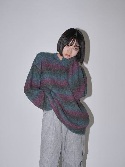 haze border knit