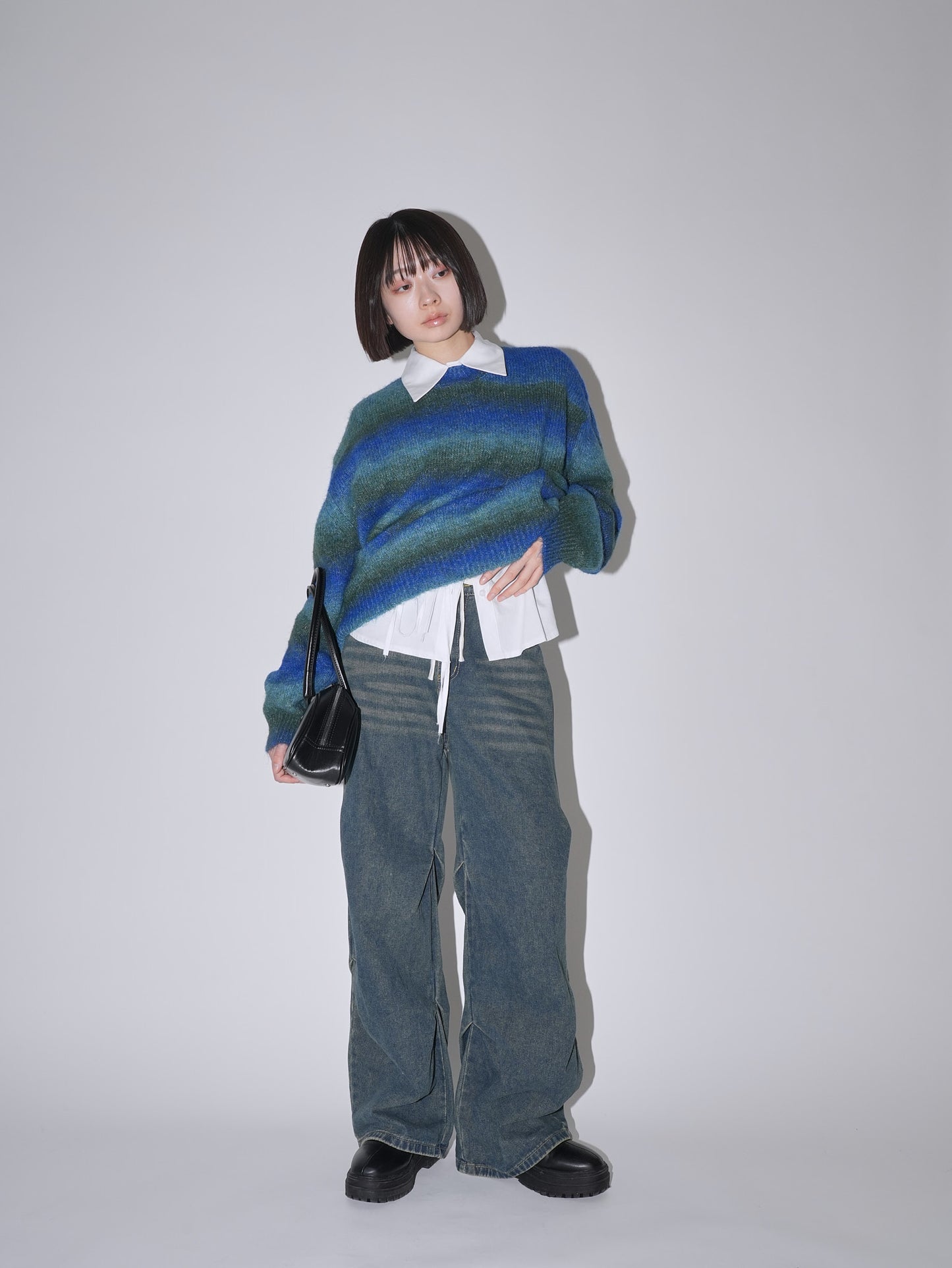 haze border knit