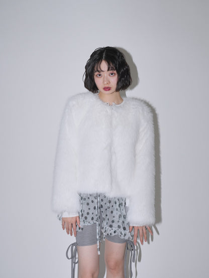 fluffy fur coat