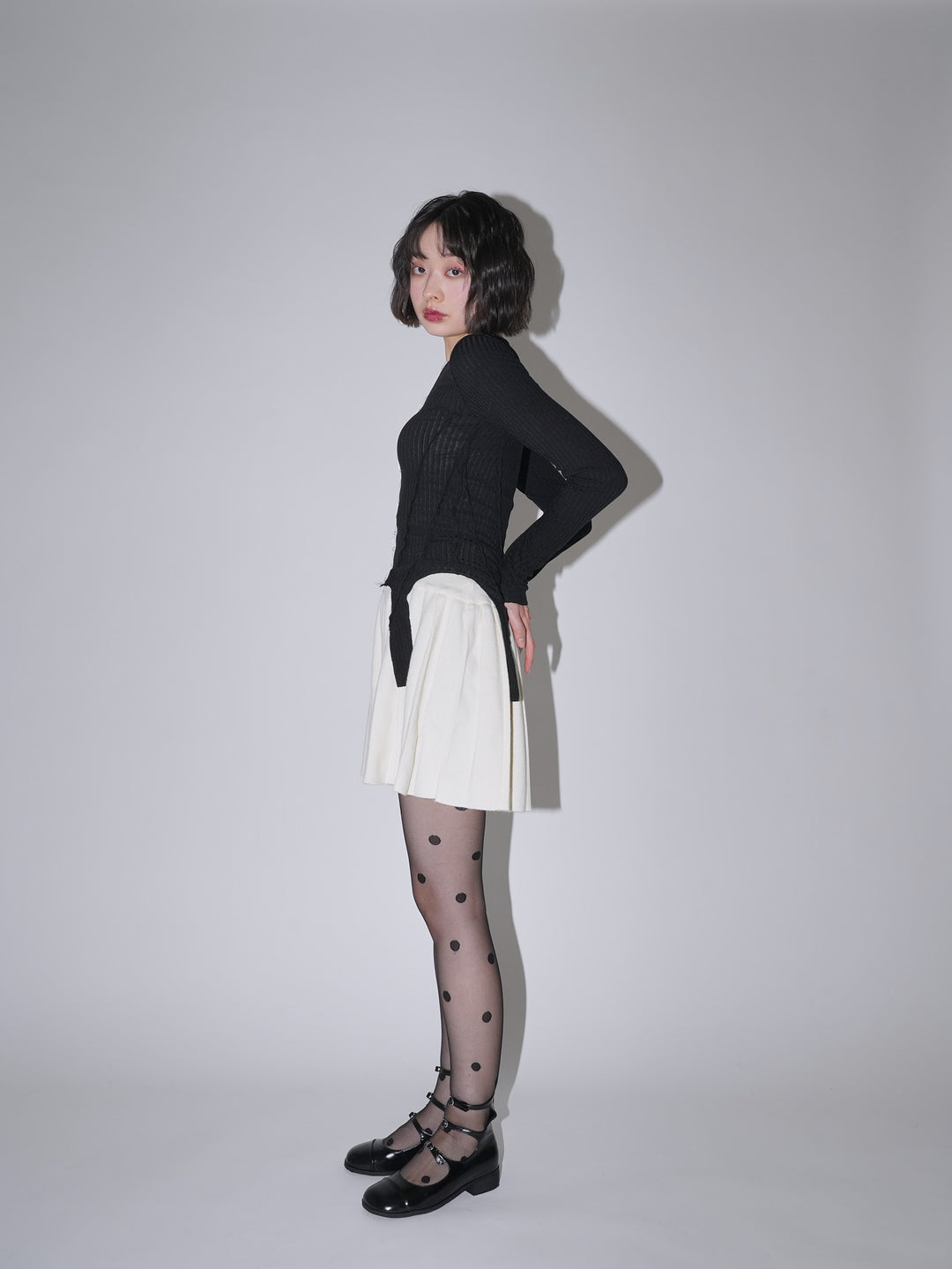 dot sheer tights