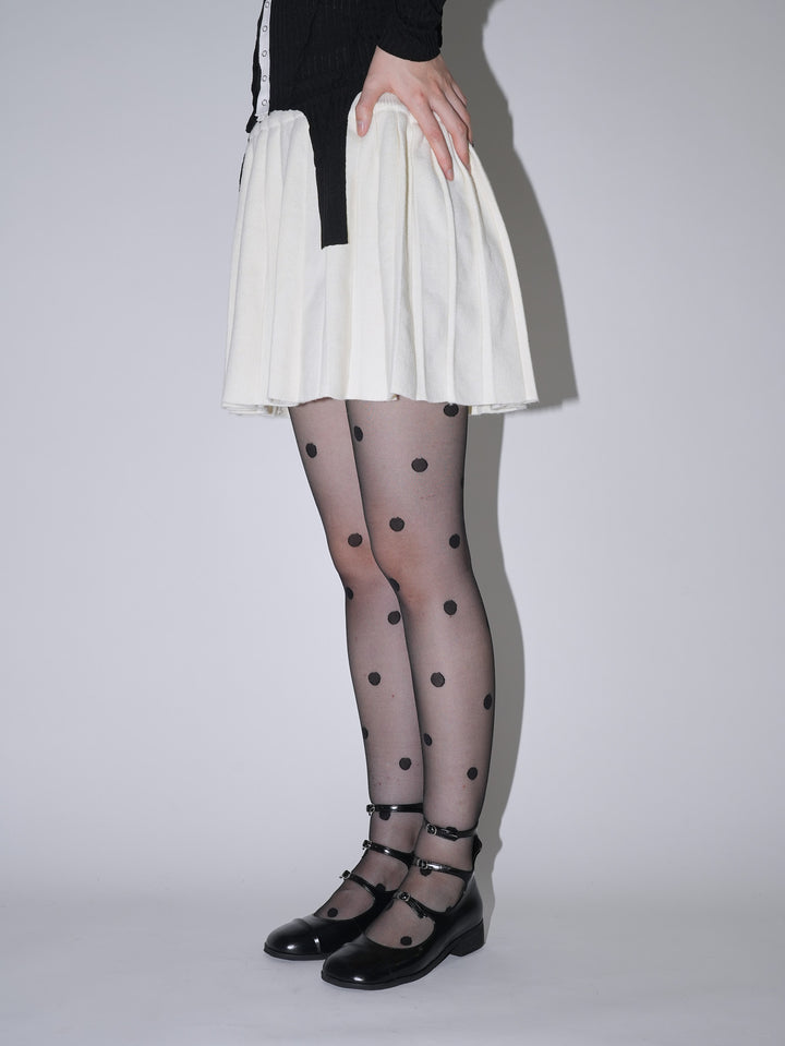 dot sheer tights