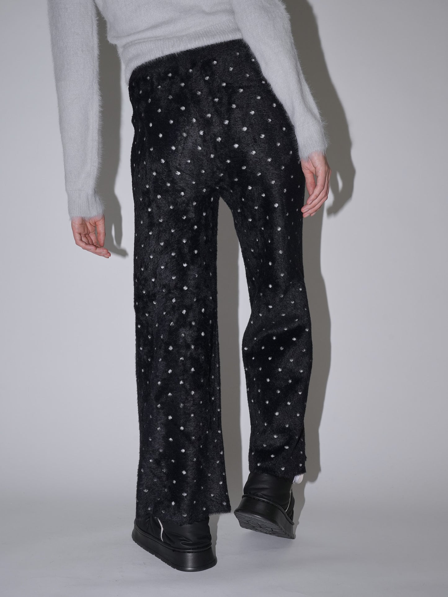 fluffy dot pants