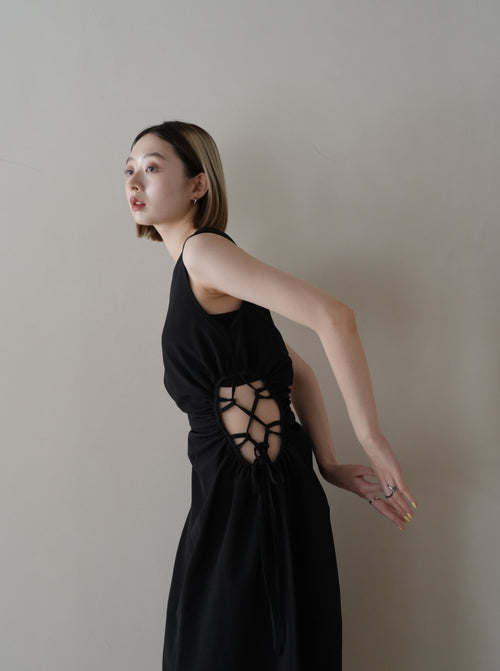 waist side hole one piece