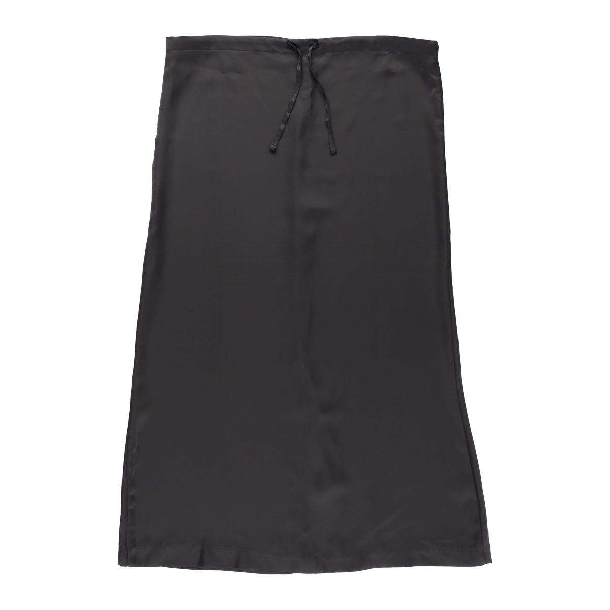 string satin skirt