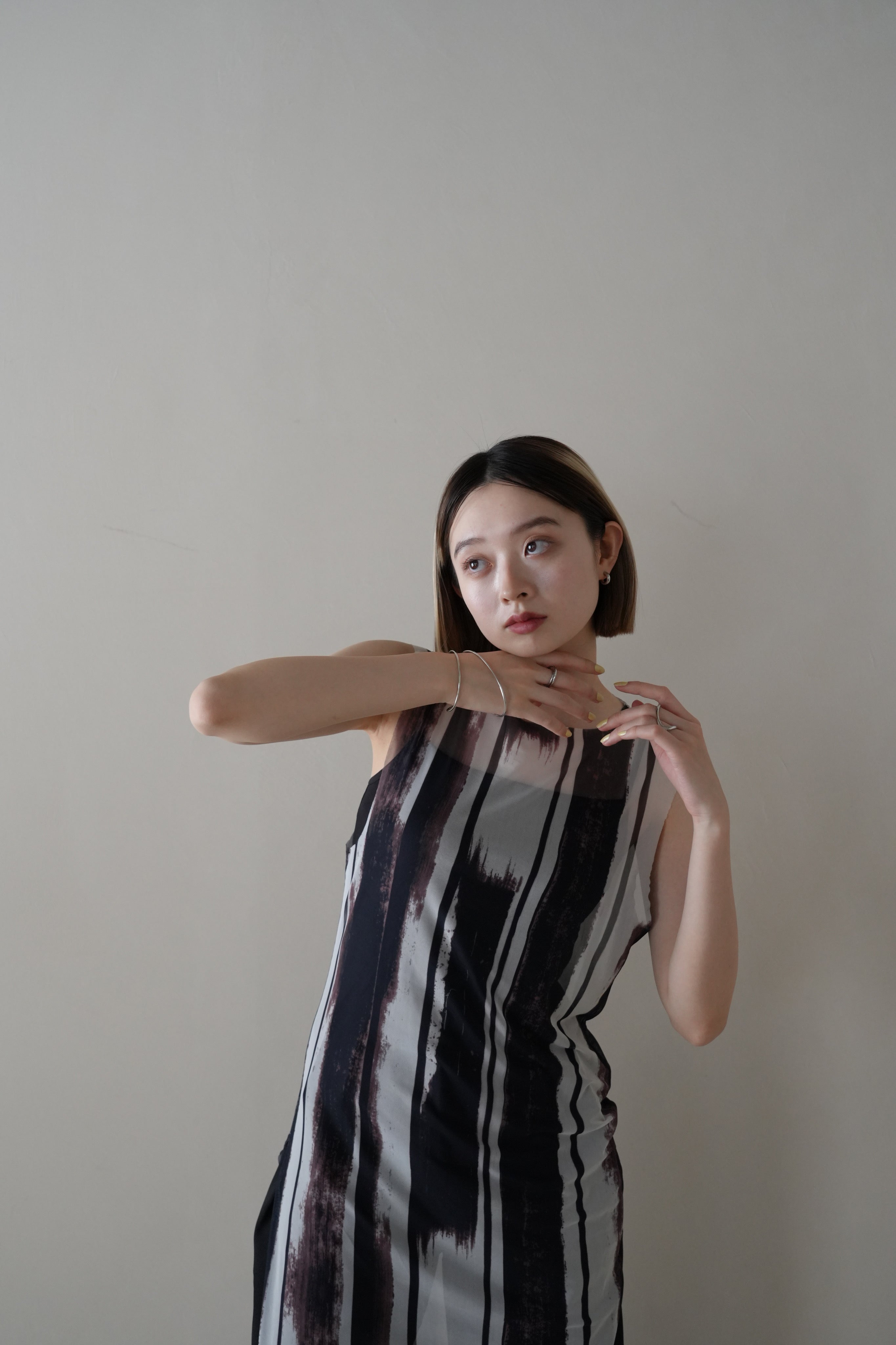 marble sheer one piece – Uenui