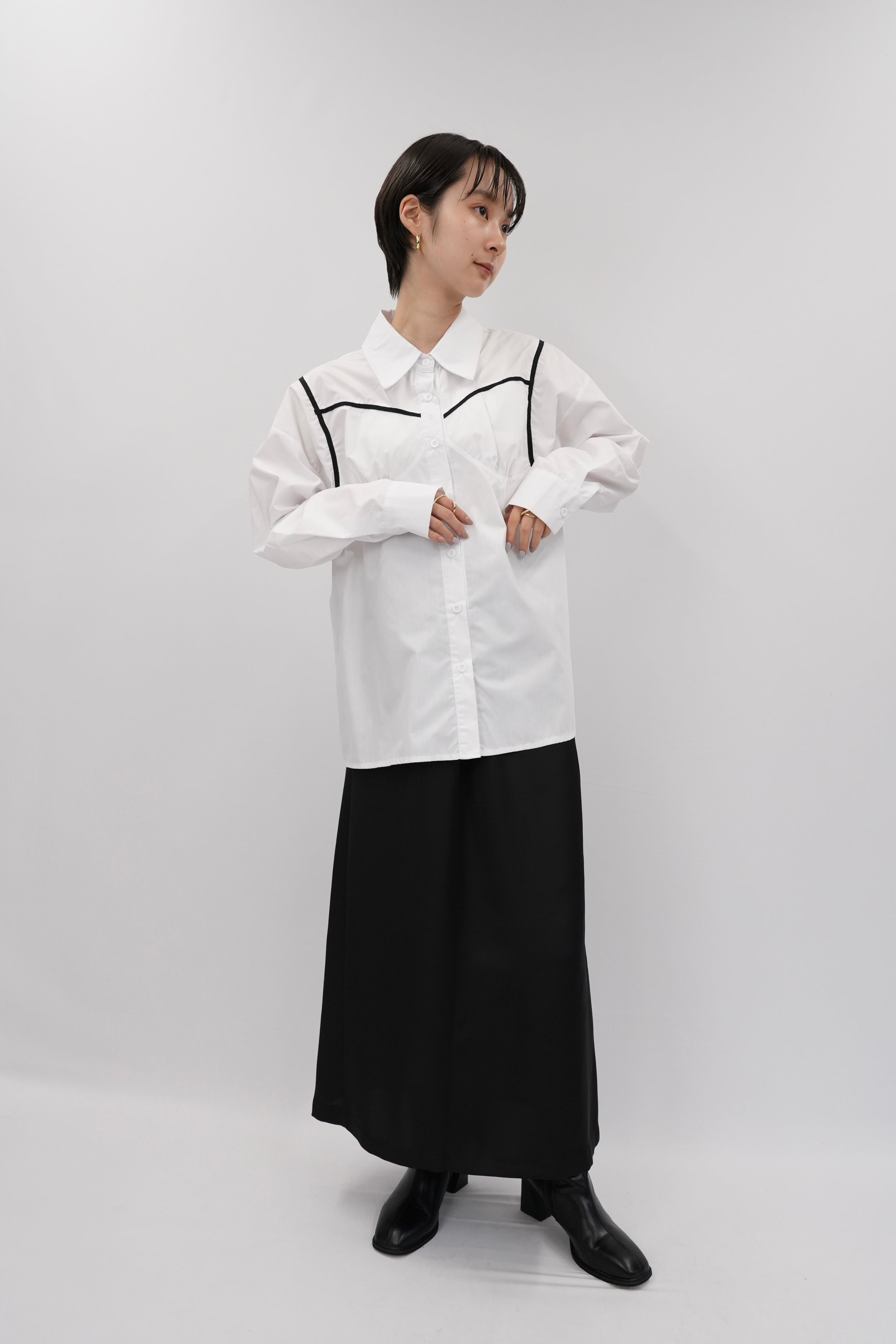 string satin skirt