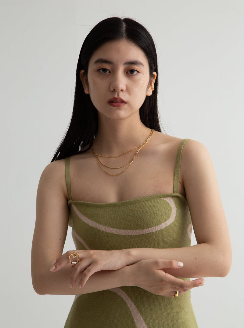 triple river necklace